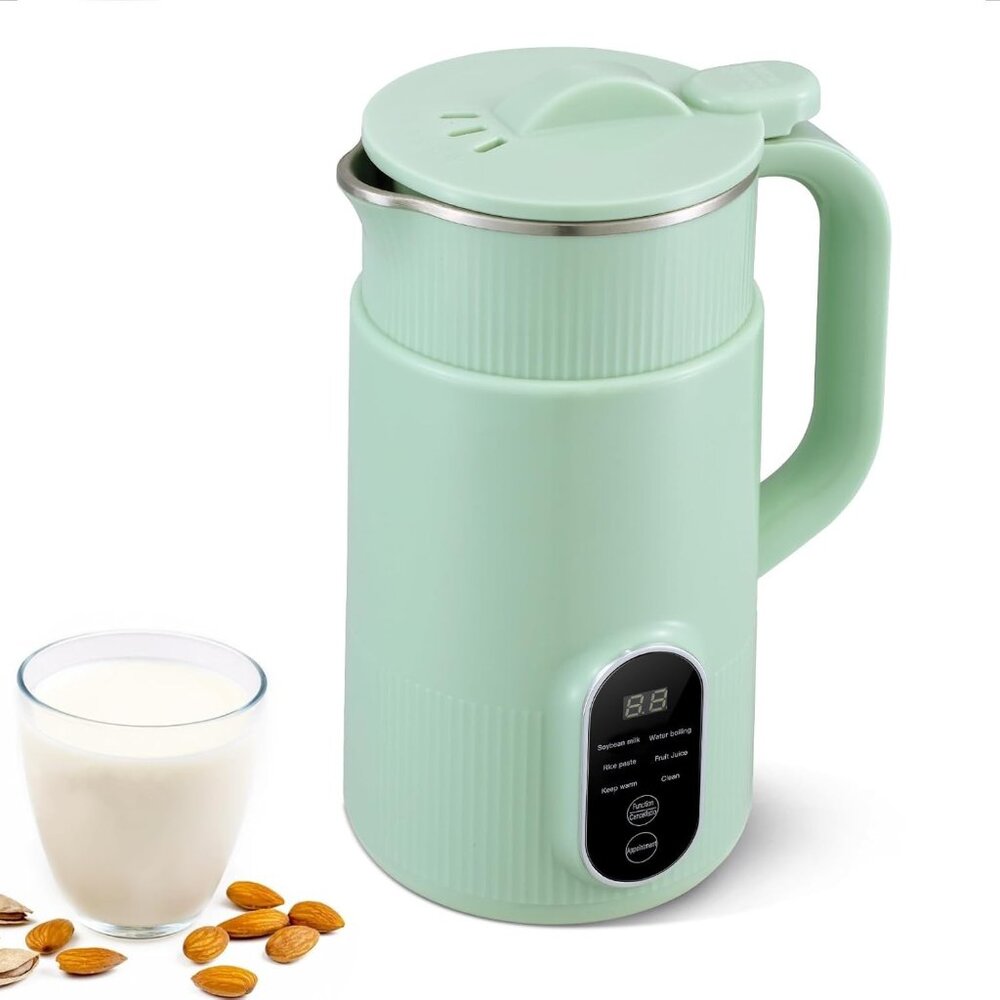 Soy Milk Maker With Delay Start/Heat/Self-Cleaning/Heat Oven Function